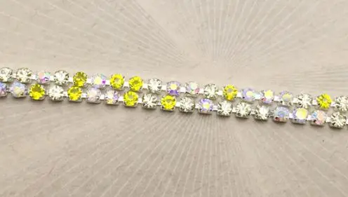10y SS8 SS12 закрытый набор кристальная цепочка для DIY ювелирных изделий для волос аксессуары для обуви смешанные цвета стразы отделка чашек - Цвет: 8