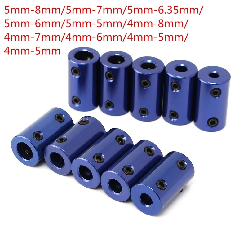 

New 1pc Aluminum Alloy Shaft Connector Coupling Coupler Shaft Coupling Rigid DIY Toy Car Boat Helicopter Parts Model Airplane