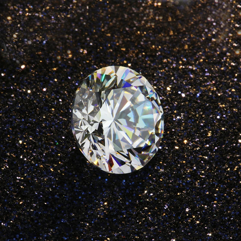 round brilliant cut white cz