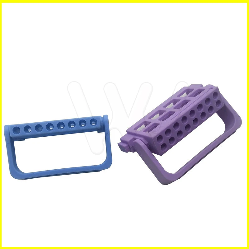 1pc Dental Endo Files Block Holder Stand Autoclave Disinfection Box 16holes (5)