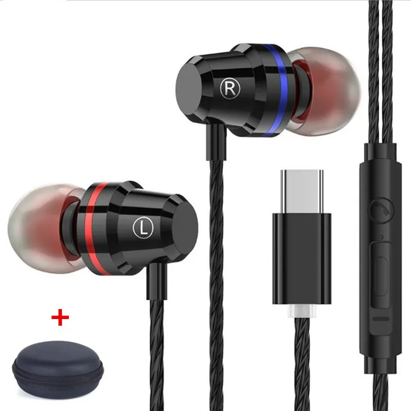 

HiFi Earphones USB Type C Fresh Edition Headset with Mic for Xiaomi LeEco le 2 Pro Huawei Mate 10 Mate 10 Pro P20