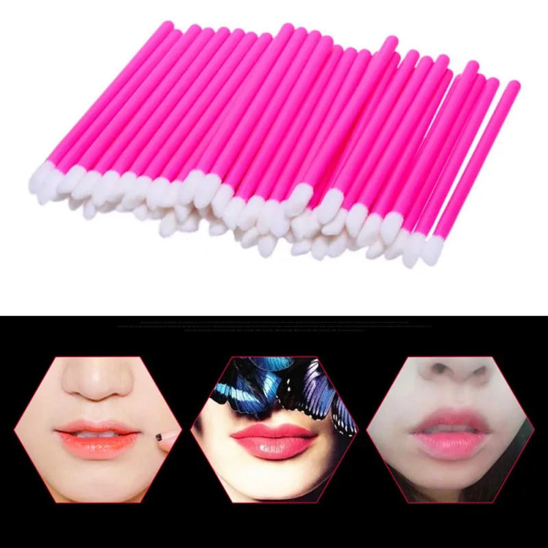 

50 pcs/pack Disposable Eyelash Brush Mascara Applicator Wand Makeup Brushes Eyelash Comb Brushes cosmetics tools