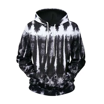 

New Color Discount Black White Striped 3D Print Hoodies 2019 Men Hip Hop Streetwear Sweatshirts Casual Fashion Hooded Tops