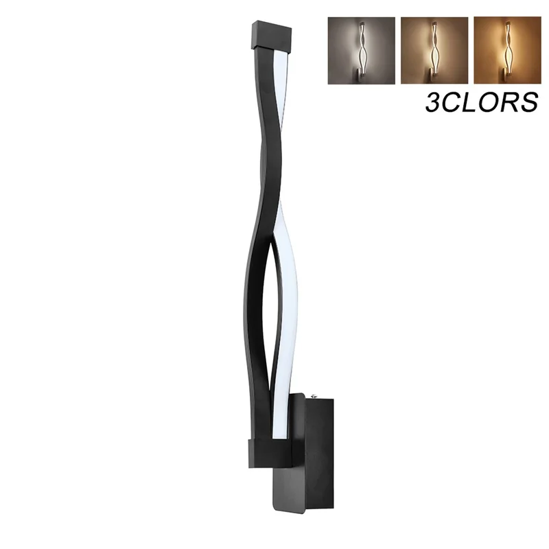 

IVYSHION Led Wall Lamp Minimalist 24W Modern Indoor Sconce 16W Wall Light Fixture for Bedroom Living Room Study Light
