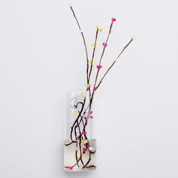 

Long tube wall vase wall vase hydroponic plants decoration vase wedding decoration home decor