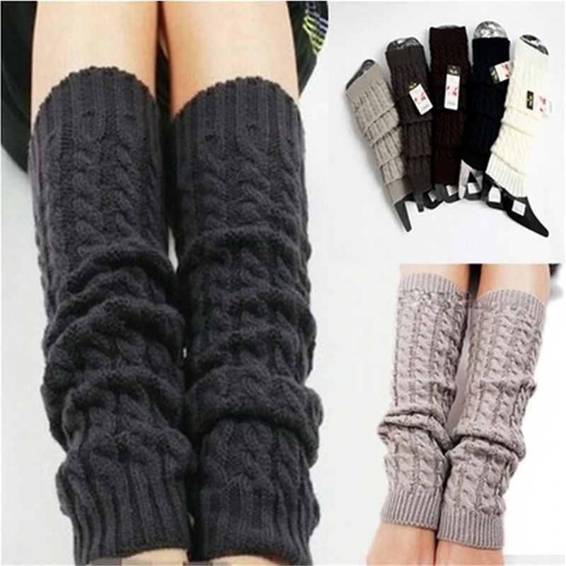 1 пара Зимние гетры для женщин|fashion winter leg warmers|winter warmersleg warmers for women |