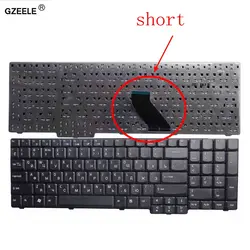 Gzeele Клавиатура для ноутбука Acer 5610 5620 ZR6 9400 7000 7110 eMachines E528 E728 короткий кабель RU черный заменить клавиатуры русский