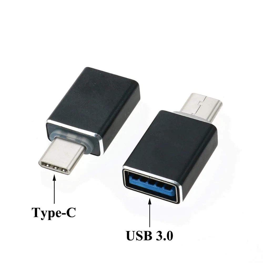 YuXi Тип C штекер USB Женский Кабель адаптер конвертер для USB C к USB 3,0 зарядное устройство штекер OTG адаптер конвертер для телефона Android