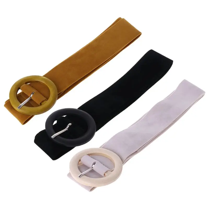 

New Girls Velvet Belt Female Dress Decorate Waist Belts Fashion Coat Accessories Strap Women Ladies Waistbands Buckle Leather