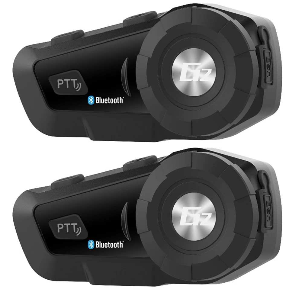 

2 pcs AiRide G2 Helmet Headset Motorcycle Intercom Moto Wireless Bluetooth 4.1 FM Intercom Suit for full-face/half-face helmet