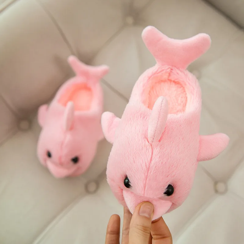 whale slippers