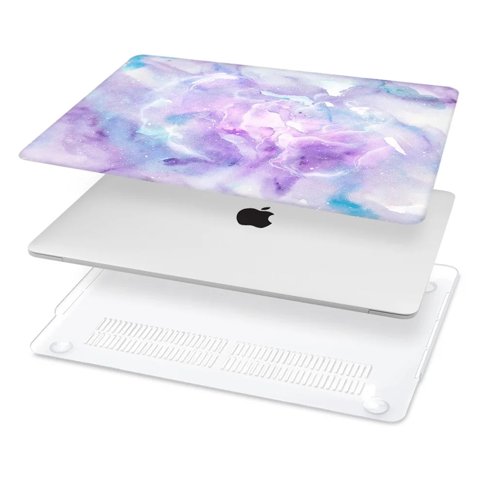 Cheap Marble Case For Macbook Air Pro Retina 12 13 15 16 Touch bar 2019 A1932 A2141laptop bag for Macbook Air 11 13 A1466 Case Cover