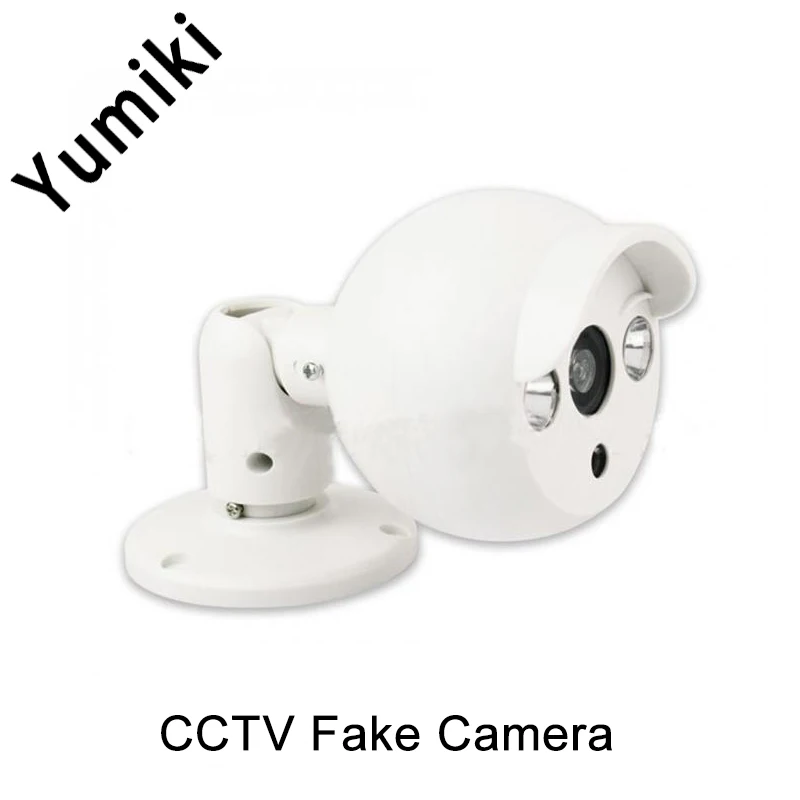 

Yumiki Indoor Fake Camera Smiling dummy simulation camera surveillance camera Model CCTV Security waterproof camera FC