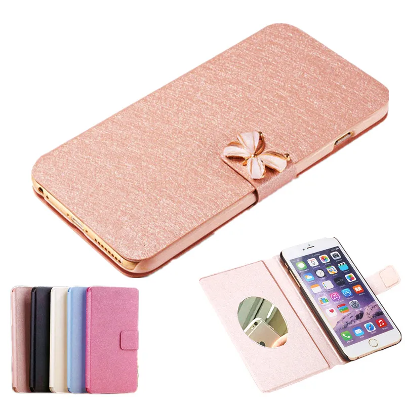 

For case Umi Rome X 5.5" Original Leather Back Cover Phone Case For Umi Rome X Case Flip Protective Cover Morror Phone Bag Skin