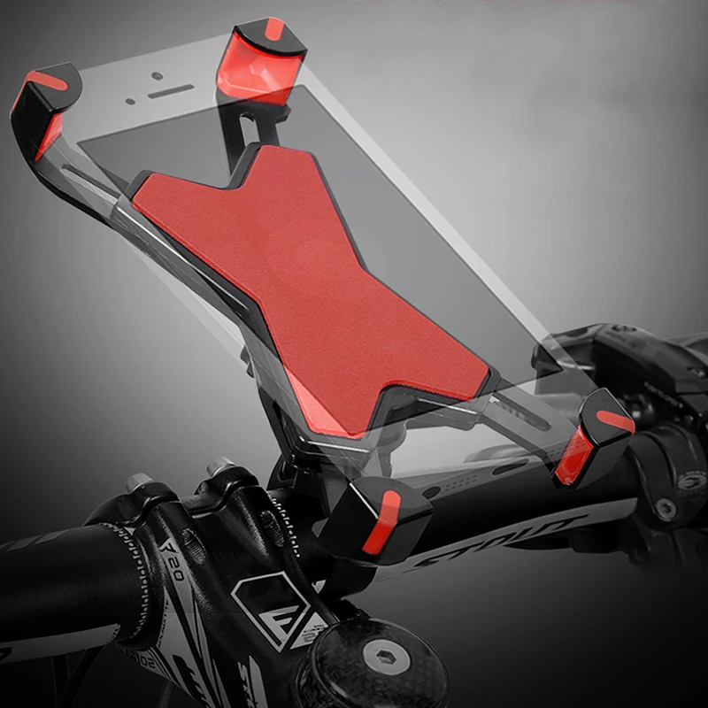 

motor Bike Handlebar rearview mirror Phone Holder Rotating Bicycle Mount For 3.5-6.2 inch Smartphone Support GPS Stand Bracket