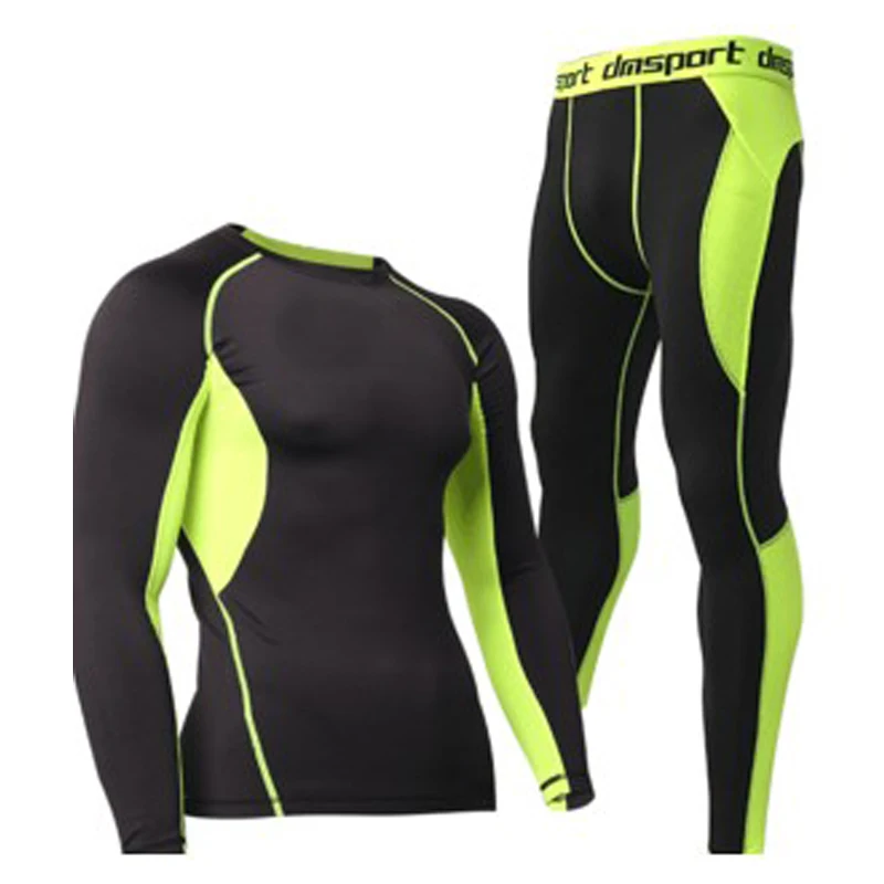 New Thermal Underwear Set Men Winter Compression Thermo Underwear Men's Lucky John Cueca Long Johns Mens Compression Underwear