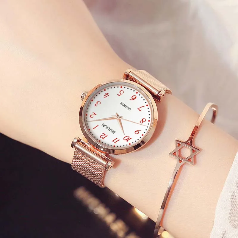Luxury Women Watch Magnetic Rome classic Female Clock Quartz Wristwatch Fashion Ladies Wrist Watch reloj mujer relogio feminino
Luxury Women Watch Magnetic Rome classic Female Clock Quartz Wristwatch Fashion Ladies Wrist Watch reloj mujer relogio feminino
