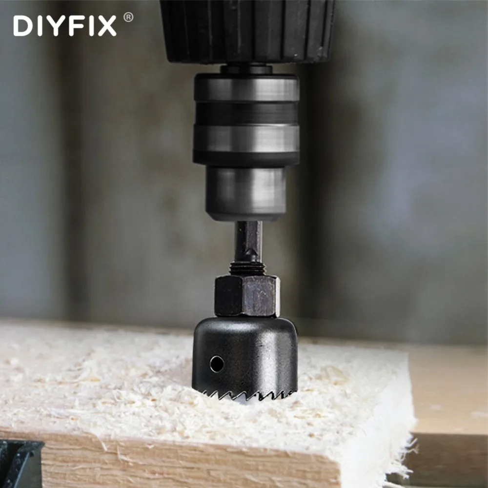 Набор корончатых пил DIYFIX 13 шт. сверлильный инструмент резак для дерева и металла