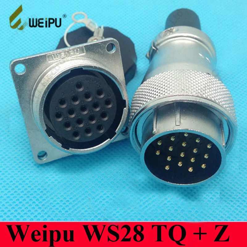 

Original WEIPU WS28 2 3 4 7 10 12 16 17 20 24 26 Pin Connector TQ Z aviation Male Plug Female Socket,plug socket connector