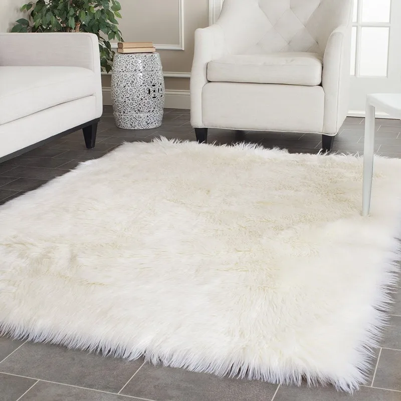 100x150cm Super Soft Silky Sheepskin Rug Fluffy Fur Sofa Cover Faux Sheepskin Carpet Soft Shaggy Wool Rug Carpet Home Floor Rug Aliexpress Home Garden