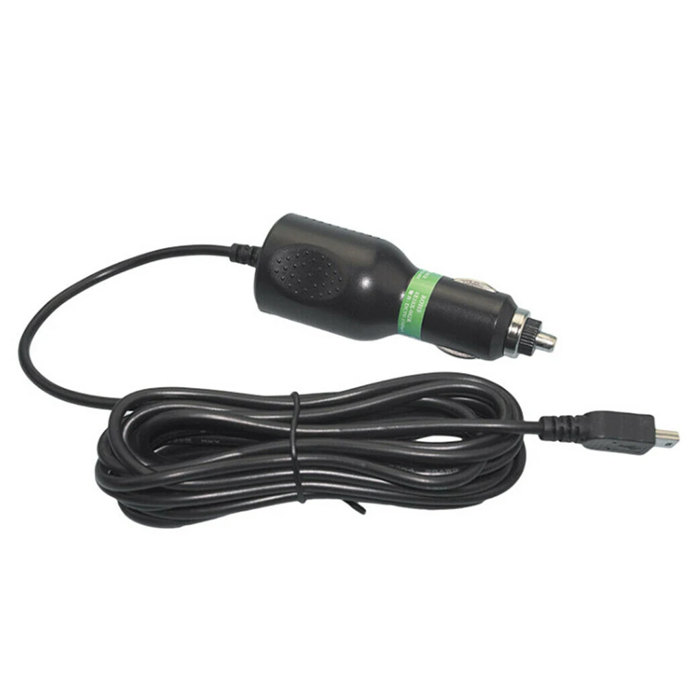 Автомобильное зарядное устройство DC 12 24V 1 2 meter 5V 2000mA изогнутое мини USB для