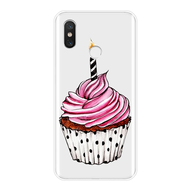 Силиконовый чехол для телефона Xiaomi Mi 5 5C 5S 5X 6 6X Plus милый мягкий накладка с