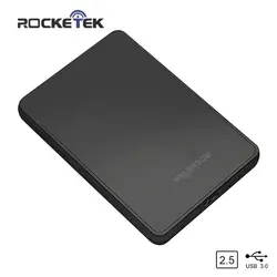 Rocketek HDD случае 2,5 дюймов SATA к USB 3,0 SSD адаптер 3 ТБ жесткий диск коробка внешний корпус HDD для тетрадь настольных ПК