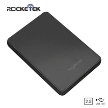 Чехол для жесткого диска Rocketek 2,5 дюйма SATA к USB 3,0 SSD адаптер 3 ТБ жесткий диск коробка внешний корпус HDD для ноутбука Настольный ПК