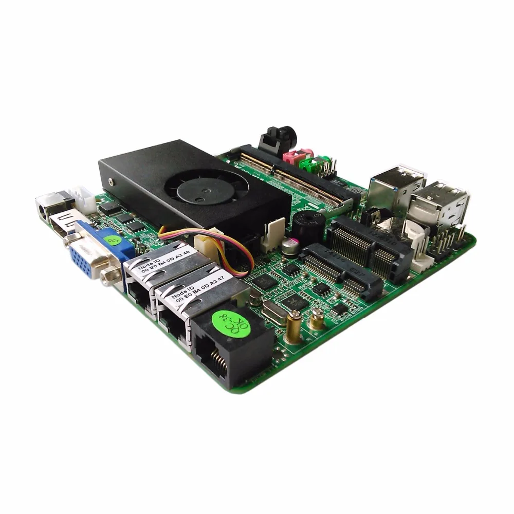 HCIPC ITX HCMS3J19 четырехъядерная Материнская плата Celeron J1900 Nano Встроенная плата|nano itx
