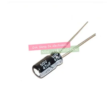

1000pcs 47UF 50V 105C 6*7mm Aluminum Electrolytic Capacitor 50V47UF