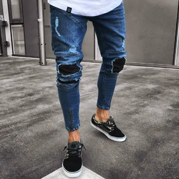 

Mens Brand Skinny Jeans Pant Casual Trousers 2018 Denim Black Jeans Homme Stretch Pencil Pants Plus Size Streetwear 3XL Clothes
