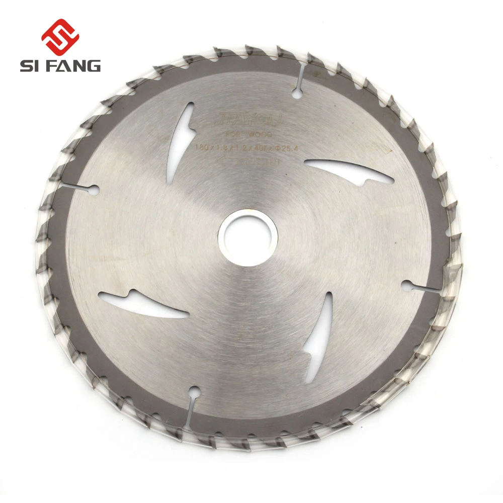 

7"180mm 40T 60T General Purpose carbide Circular Saw Blade for cutting wood working Alloy Steel Wheel Discs abor