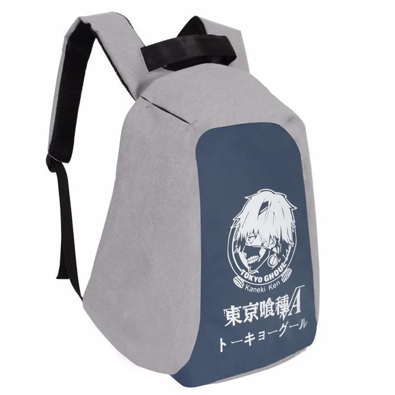 

Japan Anime Tokyo Ghoul Kaneki Ken Backpack Bag Anti Theft School Rucksack Student Book Bag Cosplay For 14 Inch Laptop