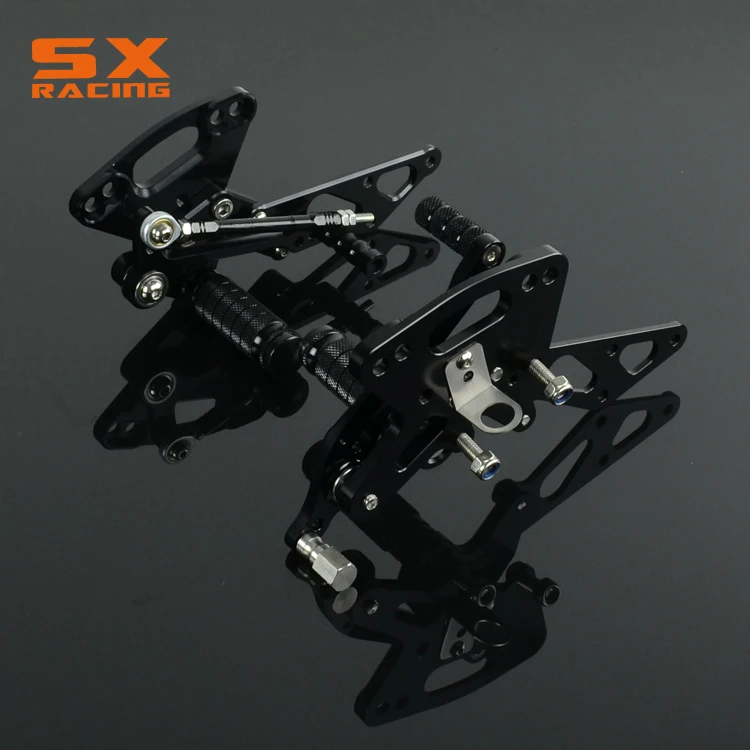 

Motorcycle Aluminum adjustable Billet Foot Pegs Foot Pedals Rest For KAWASAKI Z1000 Z 1000 2011-2016 11 12 13 14 15 16