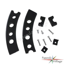 Черный мотоцикл ручка стойки для руля мотоцикл Ручка Бар стояки для Suzuki Бульвар M109R M 109R 2006-2009