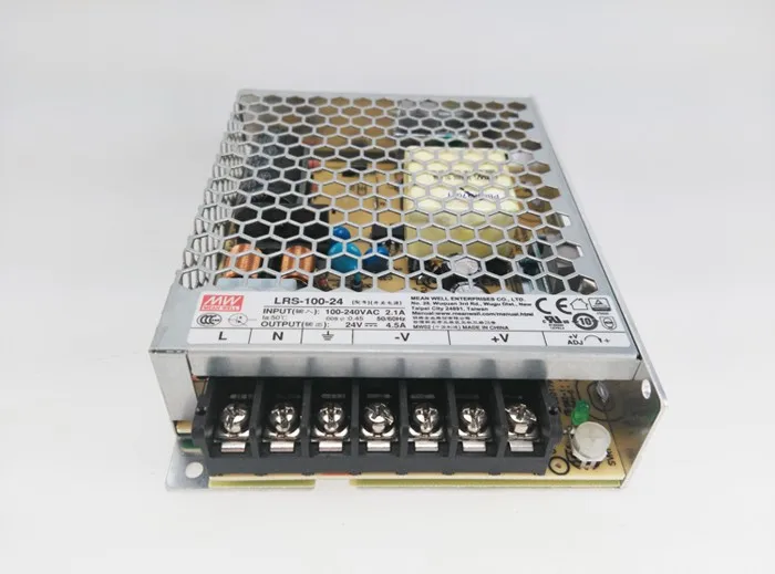 

Original MEAN WELL Slim Type 100W Single Output Switching Power Supply LRS-100