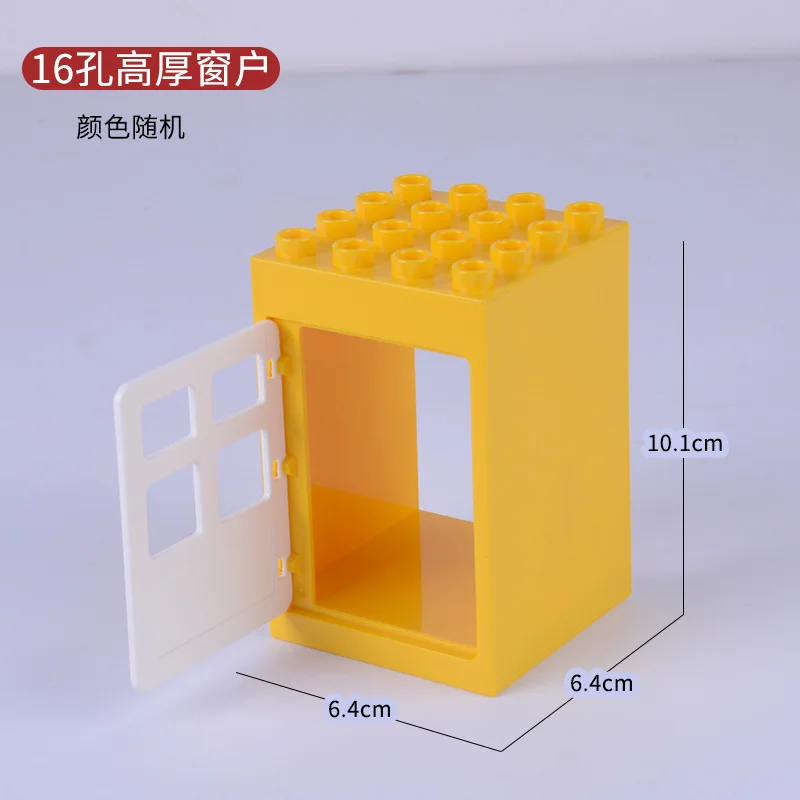 Duploe Cities DIY креативные аксессуары фигурки кирпичных Bulks зеленый Буш цветок трава