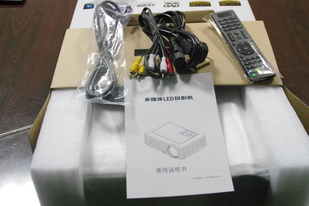 1280x800 LED Mini Video LCD 1080P 3D Home Theater Projector Full HD Proyector Beamer Projetor SV-228 (25)