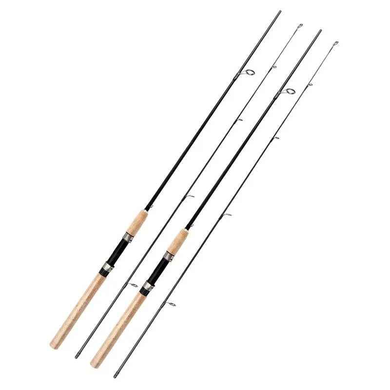 

2 Sec 1.8m 2.1m Spinning Fishing Pole 98% Carbon Spinning Lure Fishing Rod