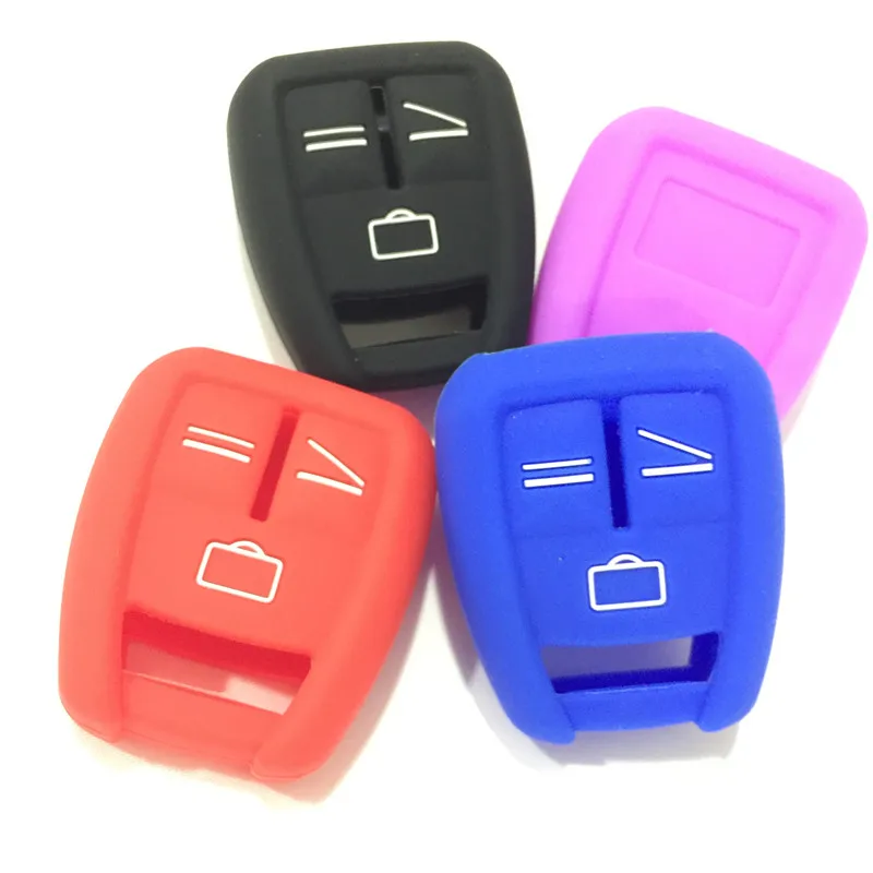 12 Color Silicone Rubber Car Key Cover Case For Opel Astra Zafira