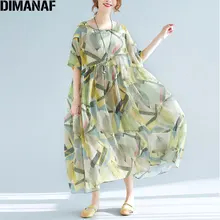 DIMANAF Plus Size font b 2018 b font font b Summer b font Women Chiffon font