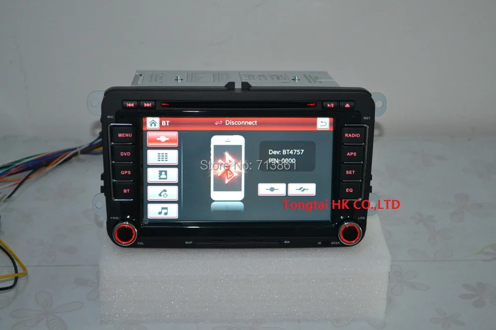 Perfect 7"for VW caddy,Tiguan,PASSAT B6,JETTA Car DVD Player near original,GPS navigation,ipod,rds,3g,wince6.0,English,russian,spanish 13