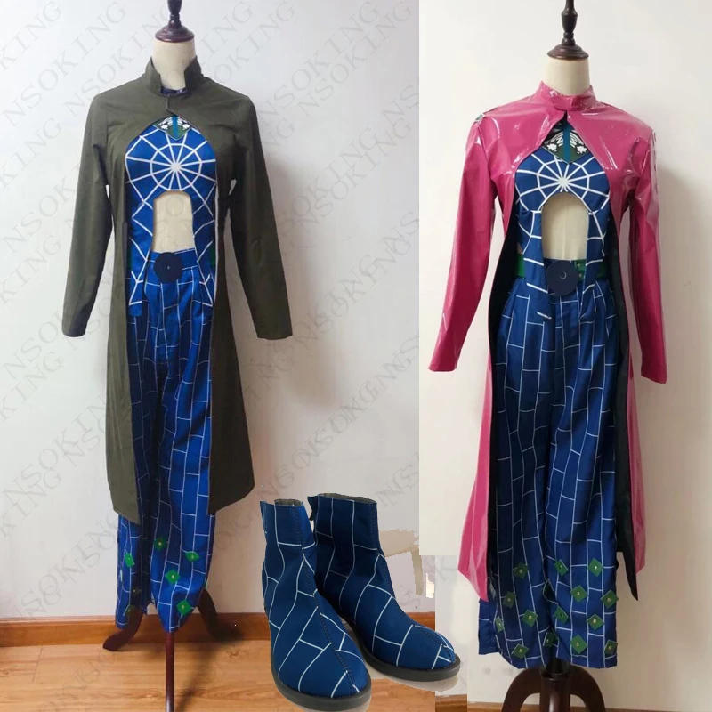 

Anime JoJo's Bizarre Adventure Cosplay Jolyne Cujoh Kujo Costume custom made