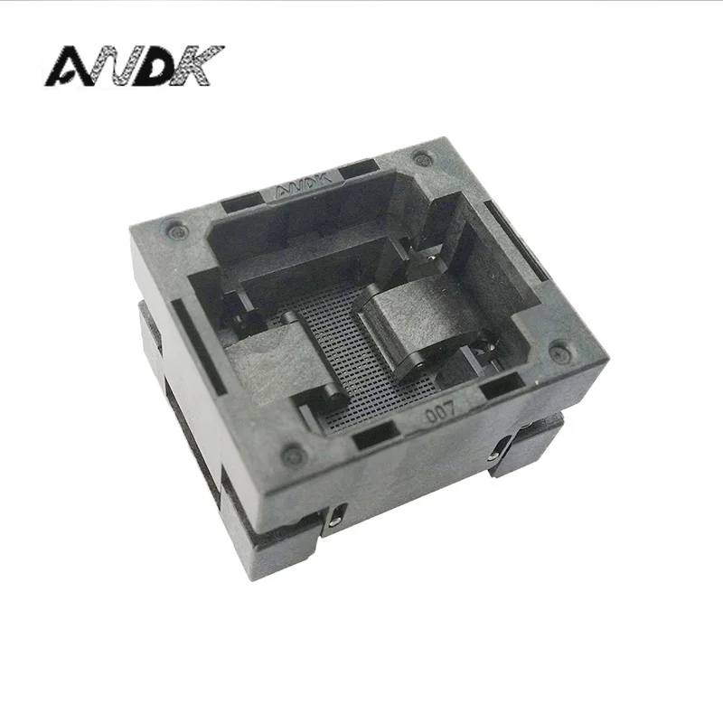 

BGA40 OPEN TOP burn in socket pitch0.5mm IC size 8*9.2mm BGA40(8*9.2)-0.5-TP01NT BGA40 VFBGA40 burn in programmer socket