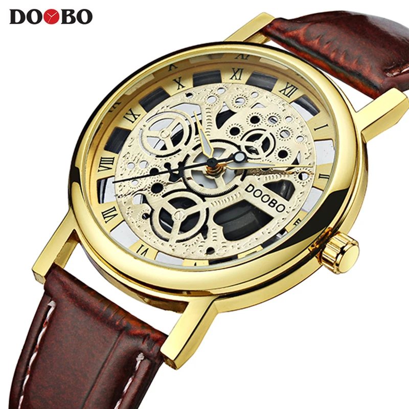 DOOBO Wristwatches Fashion Casual Wrist Watch Men Top Brand Luxury Male Clock Quartz Watch For Men
