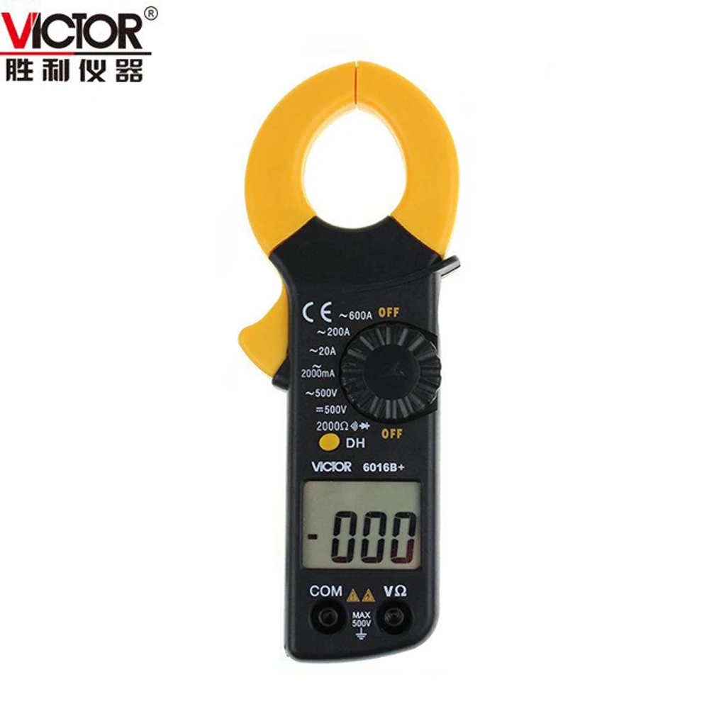 Виктор VC6016B+ AC/DC Цифровые токовые клещи мультиметр