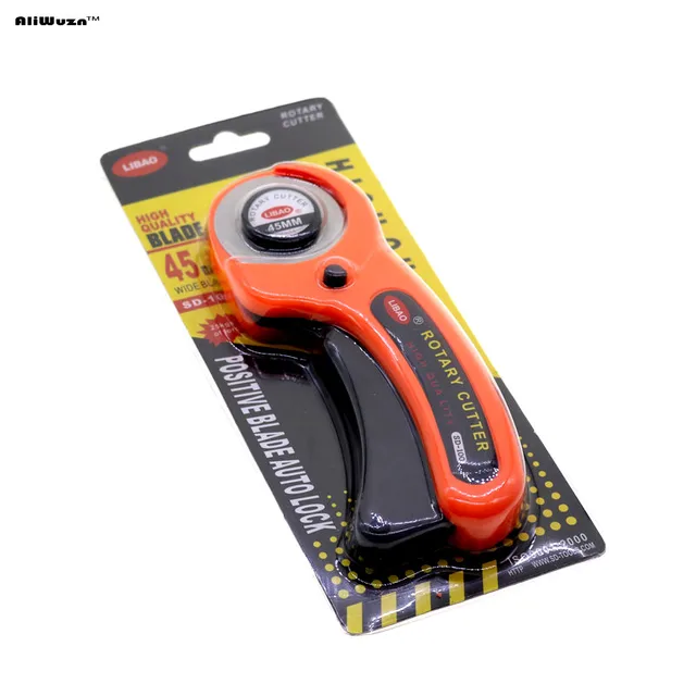 1 Pcs 45mm Wheel knife Stainless Steel Blade Knife Patchwork Cutting