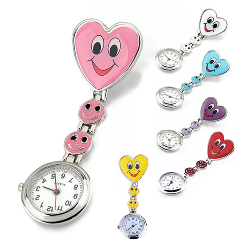 

Nurse Lovely Heart Smile Face With Medical Nurses Fashion Quartz Watches FDC99
