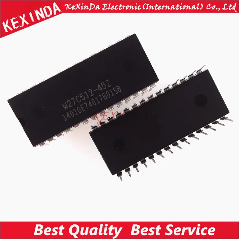 W27C512-45Z W27C512-45 W27C512 DIP-28 IC 50 шт./лот Бесплатная доставка | Электронные компоненты и