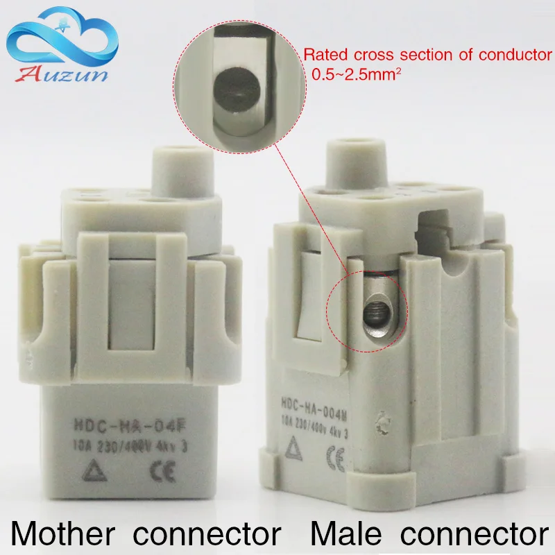1 into 2 Industrial waterproof electric wiring junction box 10A terminal box